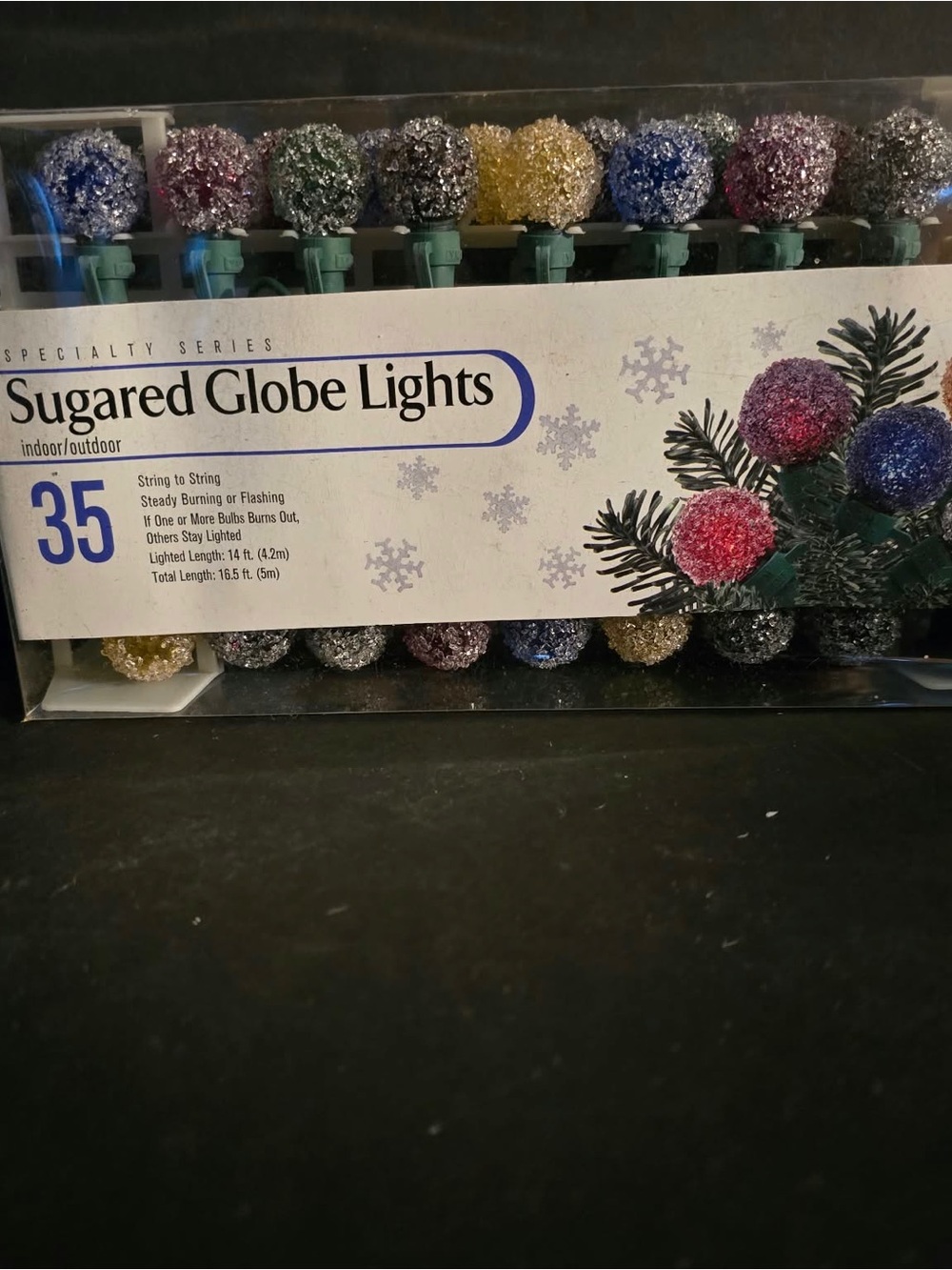 - Multicolor 35-Count Indoor/Outdoor String Lights